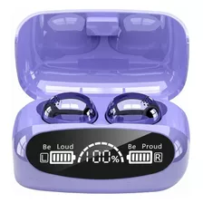 Auriculares Inalámbricos Bluetooth Intraaurales Touch Clear Color Violeta