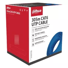 Cable Utp Cat6 100% Cobre Interior 305 Mts Dahua 