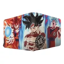 Billetera De Cuero Dragon Ball Super Goku Ultra Instinto