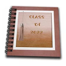 Libro De Dibujos Tassel Y Clase Del 2022 En Tablero, Coral