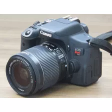 Câmera Digital Canon T6i/750d 24.2 Mpx Wi-fi Touch + Lente 