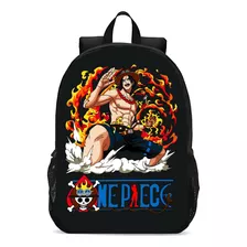 Mochila Bolsa Escolar Amigos De Luffy Piratas One Piece