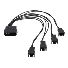 Cabo Adaptador Multi Fan Molex P/4 Coolers 3 E 4 Pinos Cm-14