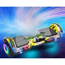 Skate Elétrico Hoverboard Lurs Hbd65s Graffiti 6.5 