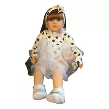 Baby Doll 48cm Bebé Reborn Realista Silicona Niñas