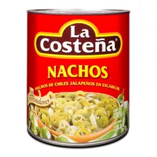 Nachos De Jalapeños En Escabeche 380g La Costeña Mexico