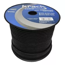 Rollo De Cable Krack Balanceado Para Micrófono 100 Mts 2x24