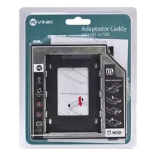 Adaptador Caddy Para Hd Ou Ssd Gaveta Dvd Notebook Ac-95