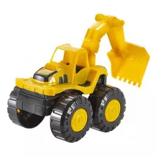 Brinquedo Trator Amarelo Divertido Para Meninos Bs Toys