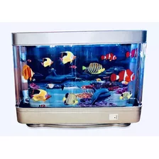 Lámpara Decorativa Acuario Con Peces Artificiales Diseño 2