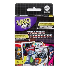 Uno Flip Juego De Cartas Transformers