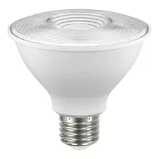 Foco Led Par30, Luz De Dia, Terminado Blanco Base E27, 8.5w