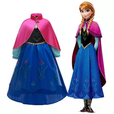 Disney Frozen Elsa Anna Vestidos Fantasia De Festa Fantasia