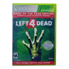 Left 4 Dead Xbox 360 Midia Fisica