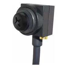 Mini Micro Câmera Espia Lente Formato Parafuso 2000 Linhas Cor Preto