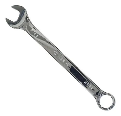Llave Combinada Wembley Profesional 21mm Acero Cromo-vanadio Cromada Gris