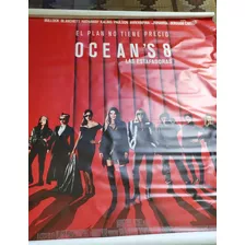 Banner Cine Original Poster Oceans 8 