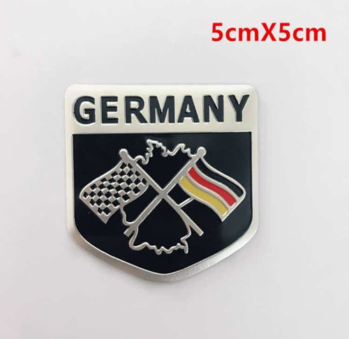 Emblema Pegatina Bandera Alemania Para Volkswagen Audi Bmw Foto 2