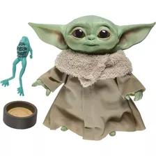Peluche Baby Yoda Star Wars Con Sonidos Y Accesorios Hasbro