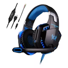 Auriculares Gamer Led 3.5 Ps4 Xbox One Lap