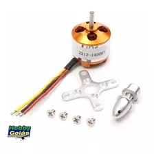 Motor A2212 1400kv Brushless Aeromodelo Asa Zaggi Hobbygoiás