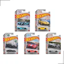 Hot Wheels Kit 5 Carros International Supercars Mattel Gdg44