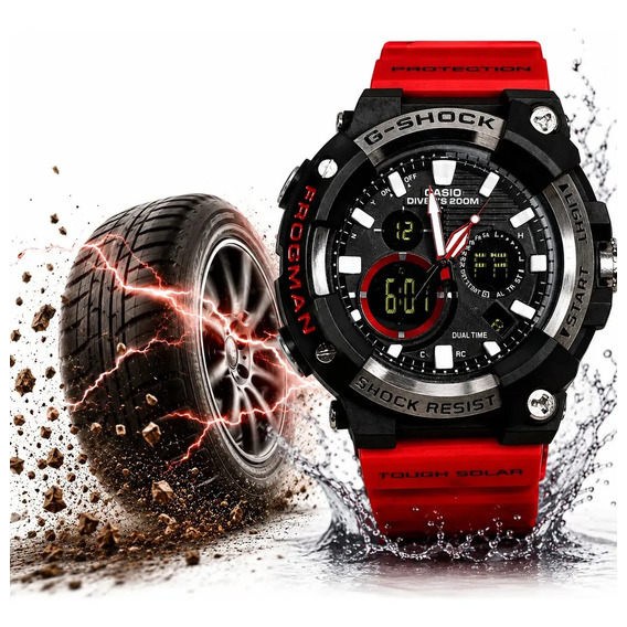 Relógio Masculino G-shock Mt-g Carbono Metal Solar Premium
