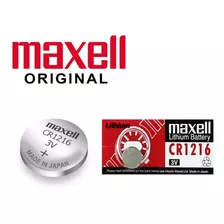 Tira 5 Pilas Maxell Cr1216 Tipo Boton Original Japonesa