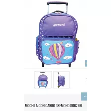 Mochila Con Carro Gremond Usada