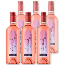 Vino La Iride Etiqueta Rubí Malbec Rose 750ml X6