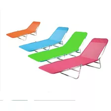 Reposera Easy Set Plegable Playa Pileta 10 Posicion Anticlor