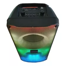 Parlante Doble Portatil Luces Potencia 2500w Bluetooth Radio