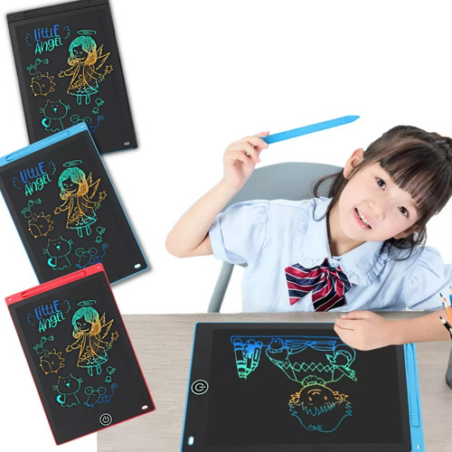 Tablet Lousa Mágica Educativo Tela Lcd Escrever E Desenhar 