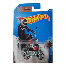 Hot Wheels Honda Monkey Z50 Vermelha Cartela Longa