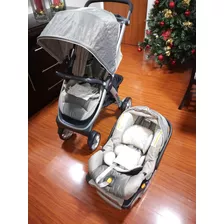 Coche Chicco Bravo Y Silla Para Carro