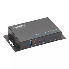 Black Box Hdmi A Vga Scaler Y Convertidor Con Audio