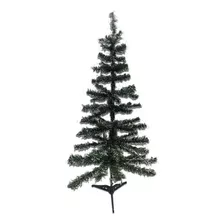 Arbol Navideño 120 Cm Verde Nevado Pino 60 Ramas Xmd-23045