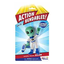 Figura De Acción - Nj Croce Action Bendables Alien, Figure, 