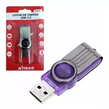 Leitor De Cartão Usb 2.0 Adaptador Micro Sd Melhor Peço Cor Preto