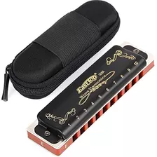 Anwenk Harmonica Key Of E 10 Hole 20 Tone Diatonic Blues Har