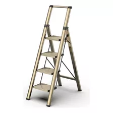 Gamegem Escalera De 6 Escalones, Taburete Plegable De Alumin