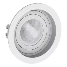 Spot Redondo Dirigível Embutir E27 Recuado Par20 Save Energy Cor Branco 110v/220v