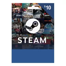 Steam 10 Tarjeta De Regalo Codigo Digital Original