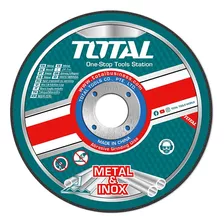 Discos De Corte Metal 125mm 10 Pzs Total Color Turquesa