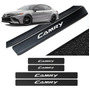 Sticker Cubre Estribos Fibra De Carbon Para Toyota Camry