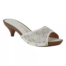 Tamanco Feminino Tchocco Salto Baixo 5cm Envio Rápido