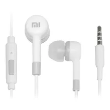 Auriculares Xiaomi M1 M2 Blanco Manos Libres Ergonomicos