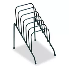 Step File Junior Wire Organizer Rack, 6 Secciones, Negr...