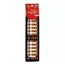 Ábaco Japonês Soroban 13 Linhas Daiso - 13-digit Abacus