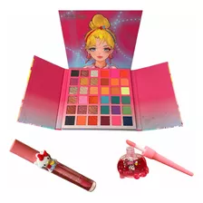 Maquillaje Infantil Niña Sombras + 2 Labial + Bolsa Regalo